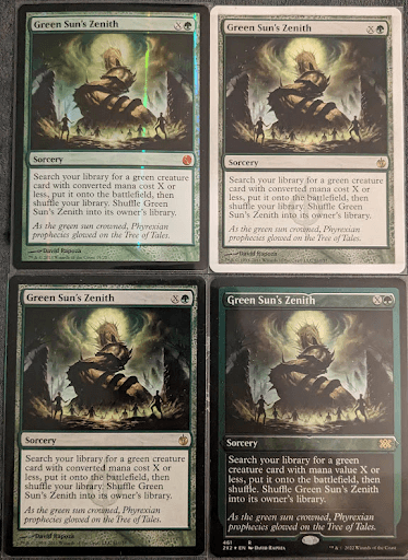 Optimal Green Sun's Zenith